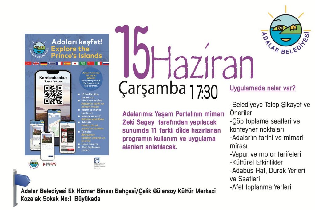 Adaları Keşfet Yaşam Platformu Tanıtımına Davetlisiniz