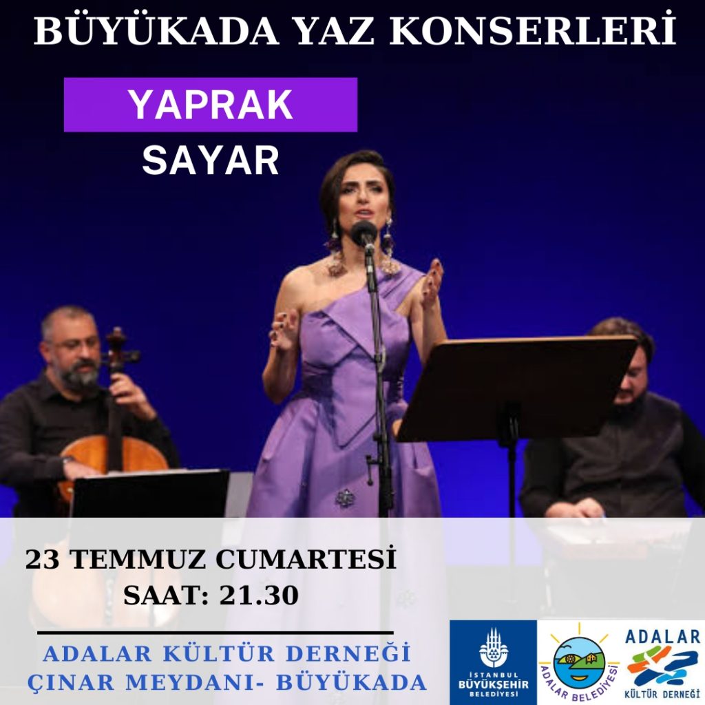 Büyükada Yaz Konserleri Başlıyor