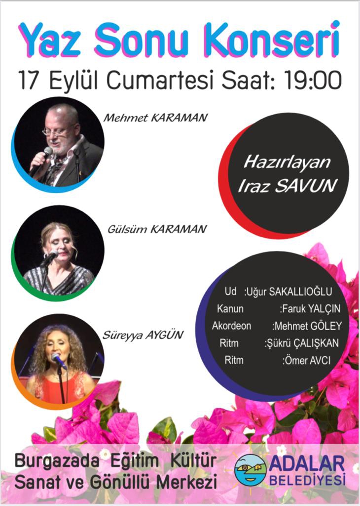Burgazada Yaz Sonu Konseri