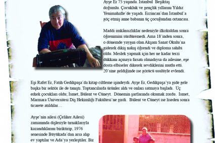 ADALARIN AYŞE TEYZESİ 40 YILDIR TEZGAHININ BAŞINDA