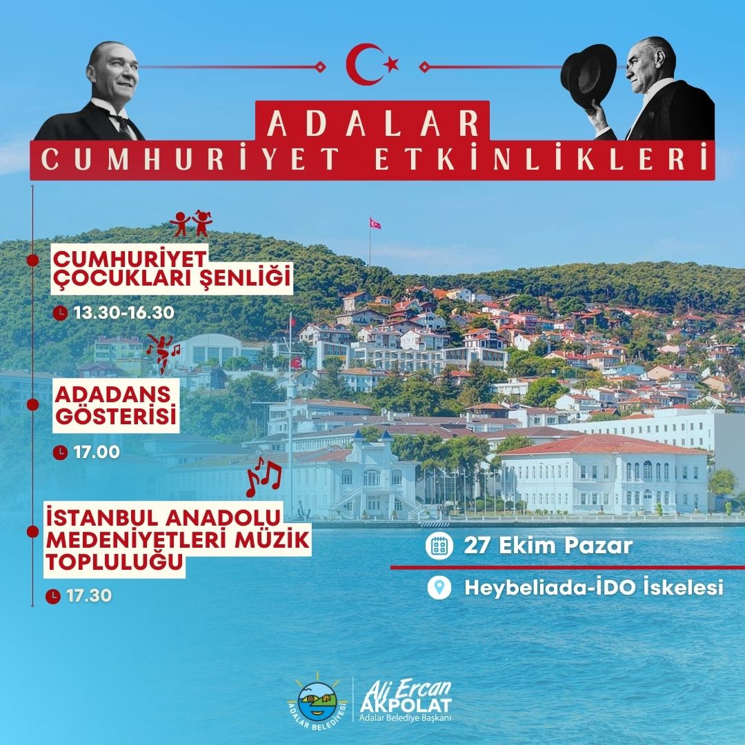 Heybeliada’da Cumhuriyet Kutlamaları