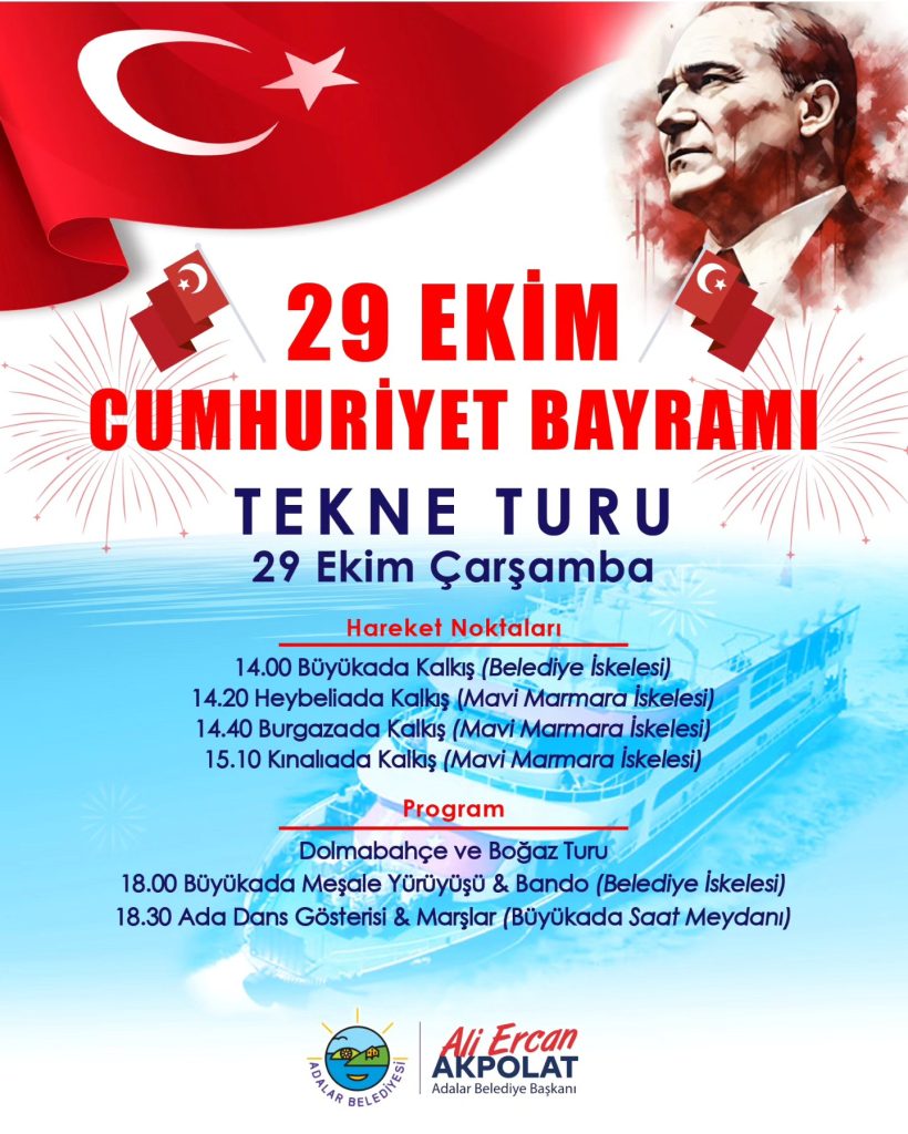 Cumhuriyetimizin 102. Yılı Kutlu Olsun!